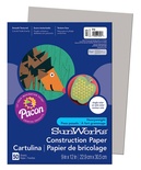 SunWorks® Construction Paper, 9" x 12", Gray