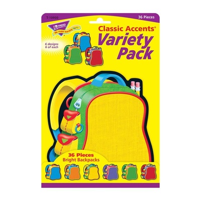 Bright Backpacks Classic Accents® Variety Pack
