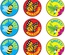 Garden Delights Stinky Stickers®, Large Round