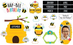 Busy Bees Birthday Bees Mini Bulletin Board Set