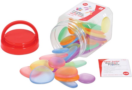Junior Rainbow Pebbles®, Translucent