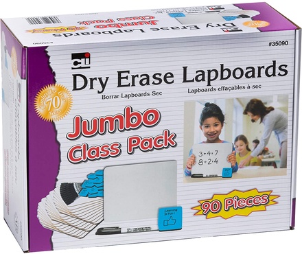 Dry Erase Lap Board Jumbo Classroom Pack