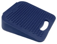 Bouncyband® Antimicrobial Wiggle Wedge Sensory Cushion, 10", Blue