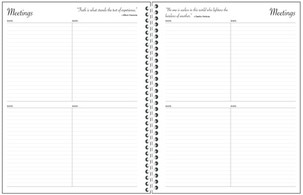 Education Station Daily Plan Book, 3-Hole Punched