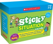 Scholastic News Sticky Situation Cards: Grades 1–3