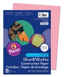 SunWorks® Construction Paper, 9" x 12", Pink