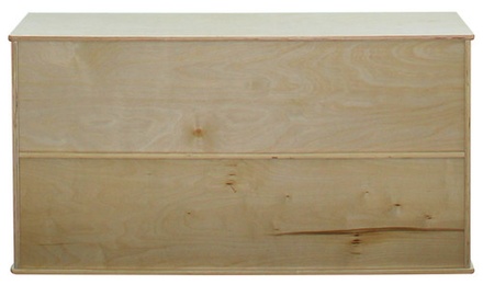 Birch 5-Compartment Storage Cabinet, 24"H