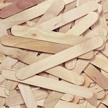 Jumbo Craft Sticks, 500 pieces, Natural