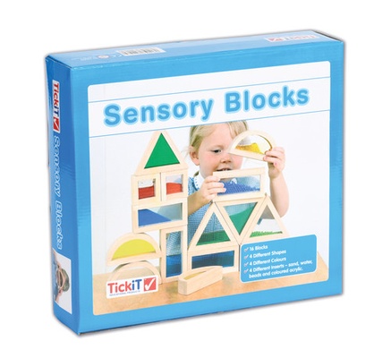 Sensory Blocks, Set of 16