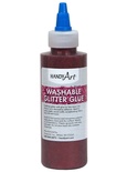 Handy Art® Washable Glitter Glue, Red