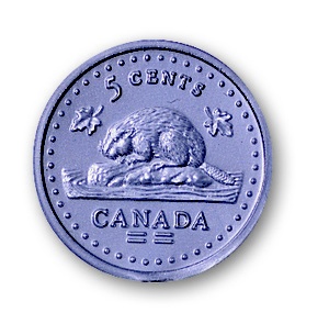 Canadian Nickels, Pack of 100