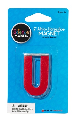 2" Alnico Horseshoe Magnet