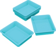 3"H Document Storage Tray, Teal