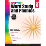 Spectrum® Word Study and Phonics, Grade 6