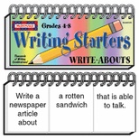 Write-Abouts, Grades 4-8, Writing Starters