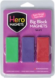 Hero Magnets™ Big Block Magnets, Set of 3