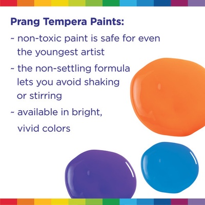 Prang® Ready-to-Use Tempera Paint, 16 oz., Orange