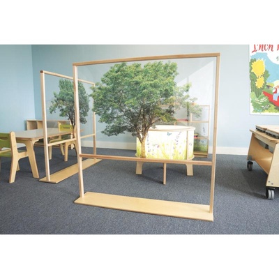 Nature View Floor Standing Partition - 48" Tall