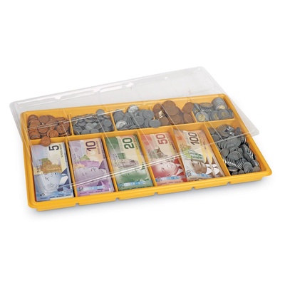 Canadian Classroom Money Kit with Lid