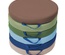 SoftScape™ Round Floor Cushions, Earthtone Colors, Set of 6
