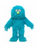 14" Silly Hand Puppets, Monster (Blue)