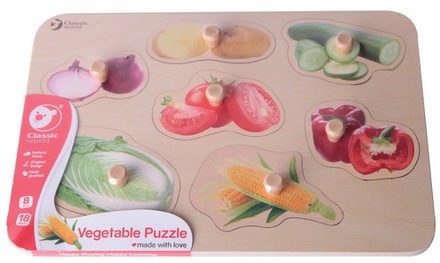 Vegetable Peg Puzzle