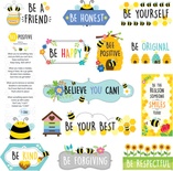 Busy Bees Bee Positive Mini Bulletin Board Set