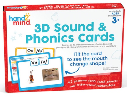 3D Sound & Phonics Cards