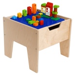 Contender™ 2-N-1 Activity Table w/Blue DUPLO® Compatible Top, Ready to Assemble
