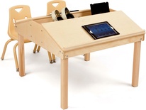 Quad Tablet and Reading Table