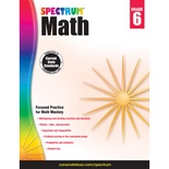 Spectrum® Math, Grade 6