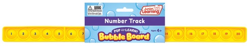 Number Track Pop and Learn™ Bubble Board