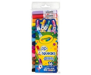Crayola® Pip-Squeaks™ Washable Markers, Broad Line