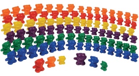 Bear Counters, 96 pieces