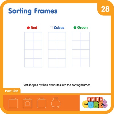 Mathcubes: Sorting and Patterns