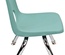 10" Stack Chair, Swivel Glide, Seafoam