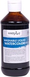 Handy Art® Washable Liquid Watercolors, Brown, 8 oz.