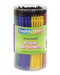 Paint Brushes, 24 Each of 6 Different Colors