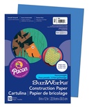 SunWorks® Construction Paper, 9" x 12", Blue