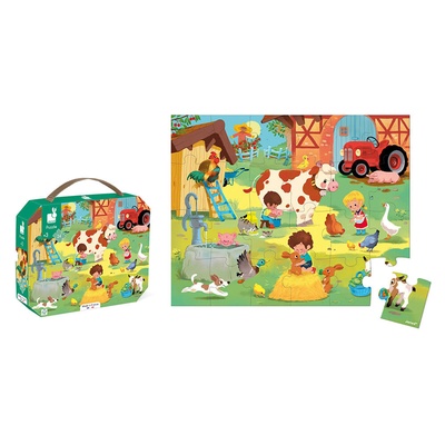 A Day At The Farm Puzzle 24 pc