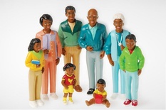 Pretend Play Families, African-American Family