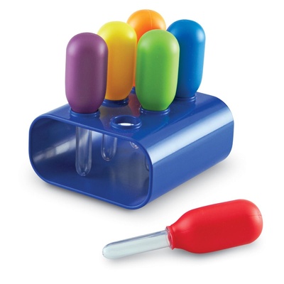 Primary Science Jumbo Eyedroppers with Stand
