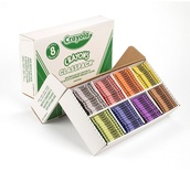 Crayola® Crayon Classpack®, 8 colors, 800 count