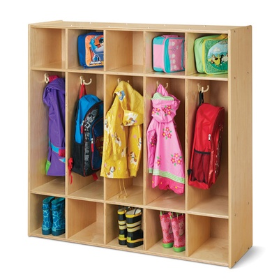 Young Time® 5 Section Coat Locker