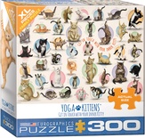 Yoga Kittens 300 Piece Puzzle