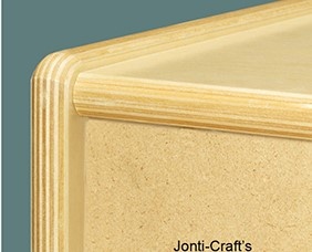 Jonti-Craft® Super-Sized Adjustable Mobile Straight-Shelf
