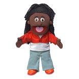 14" Silly Hand Puppets, Sierra (Black)