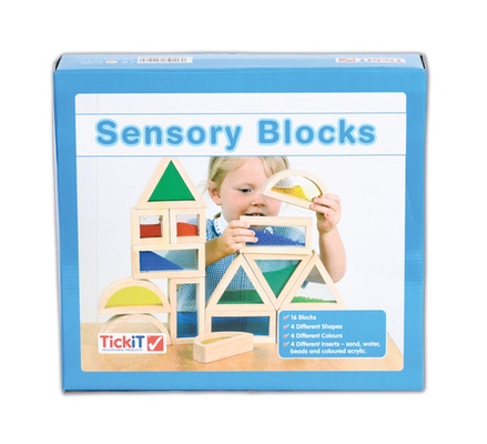Sensory Blocks, Set of 16