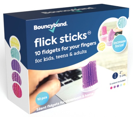 Bouncyband® Flick Sticks, Pack of 10