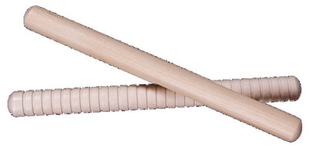 Wooden Rhythm Sticks, 14" Maple